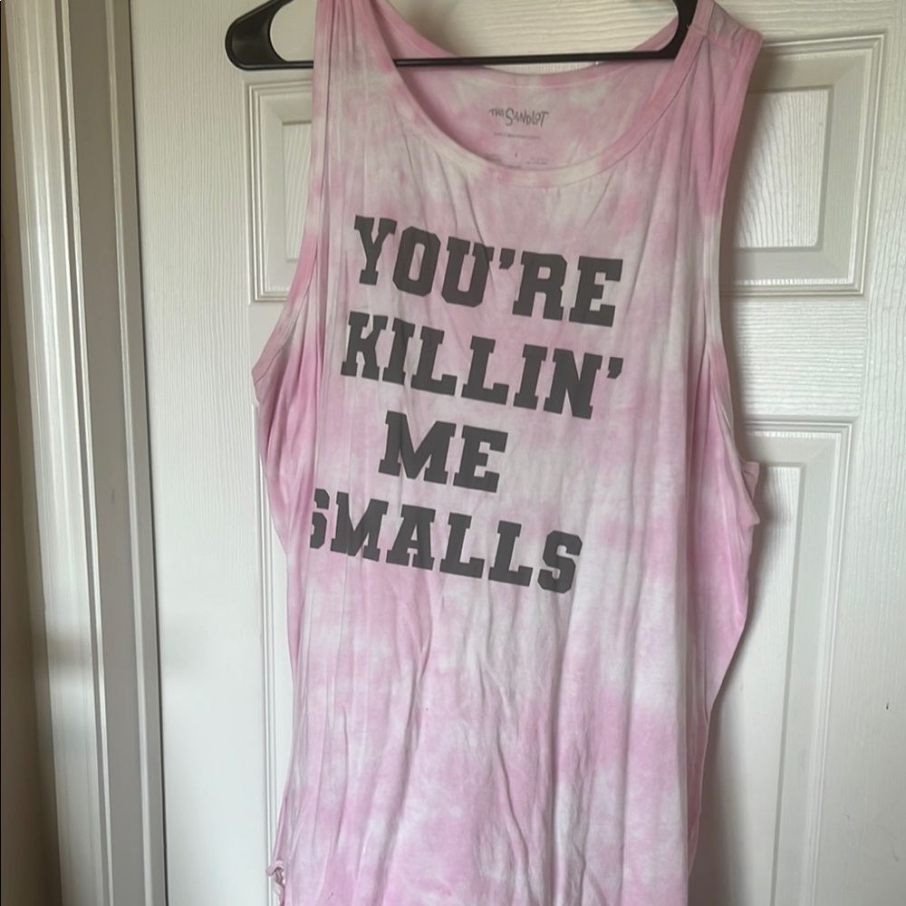 Torrid Pink Tie-Dye Tank Top